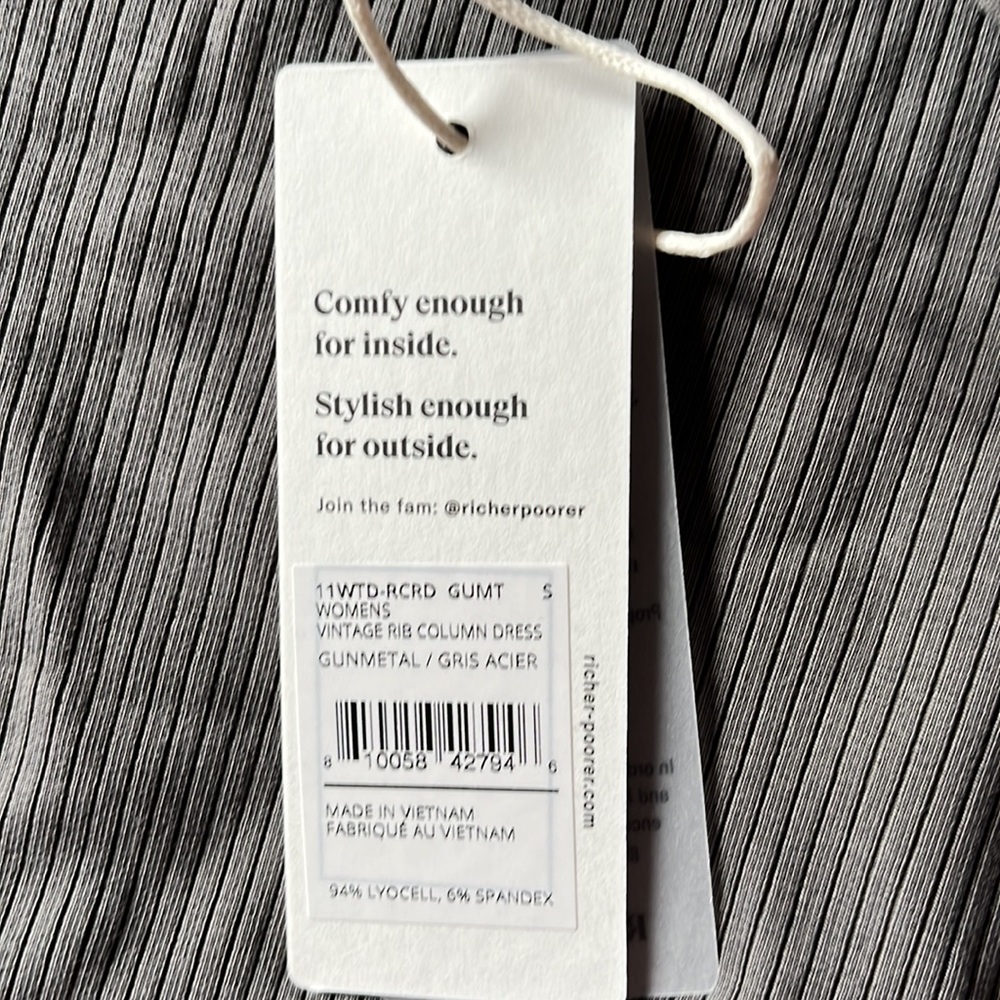 Richer Poorer Rib Column Dress - Picture 6 of 10